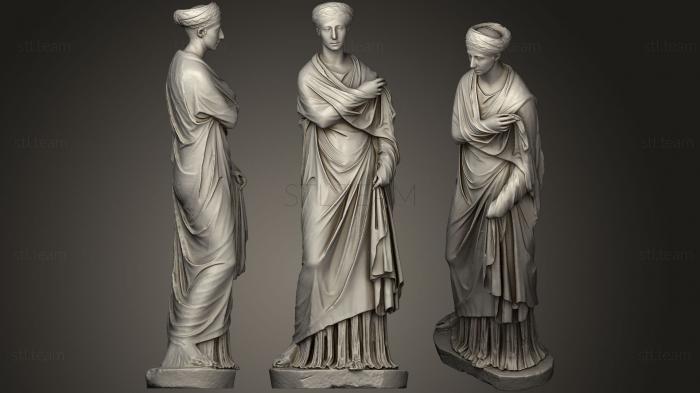 Статуи античные и исторические Female statue